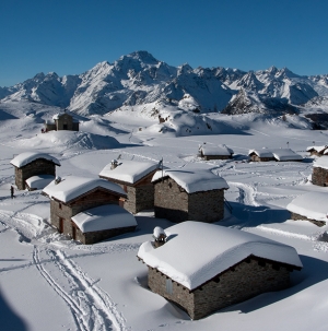 Alpe Prabello under the snow (2)
